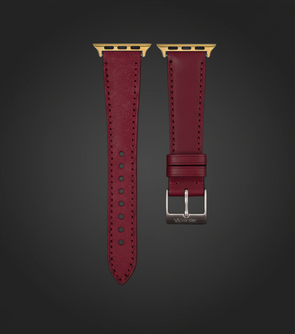Tuscan Pueblo Crimson – Waxed Pueblo Red Strap