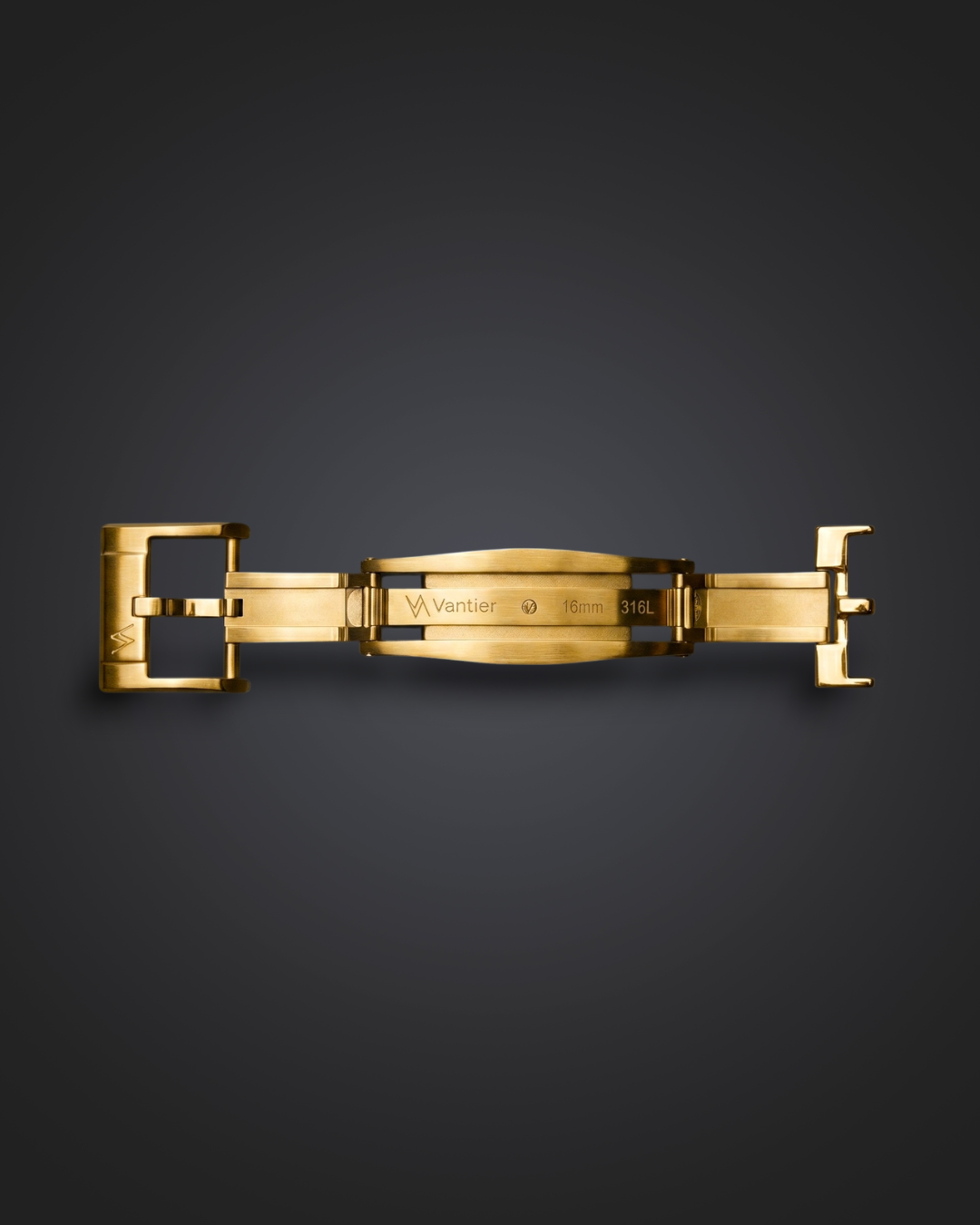 Vantier Spring Deployant Clasp – 316L Stainless Steel