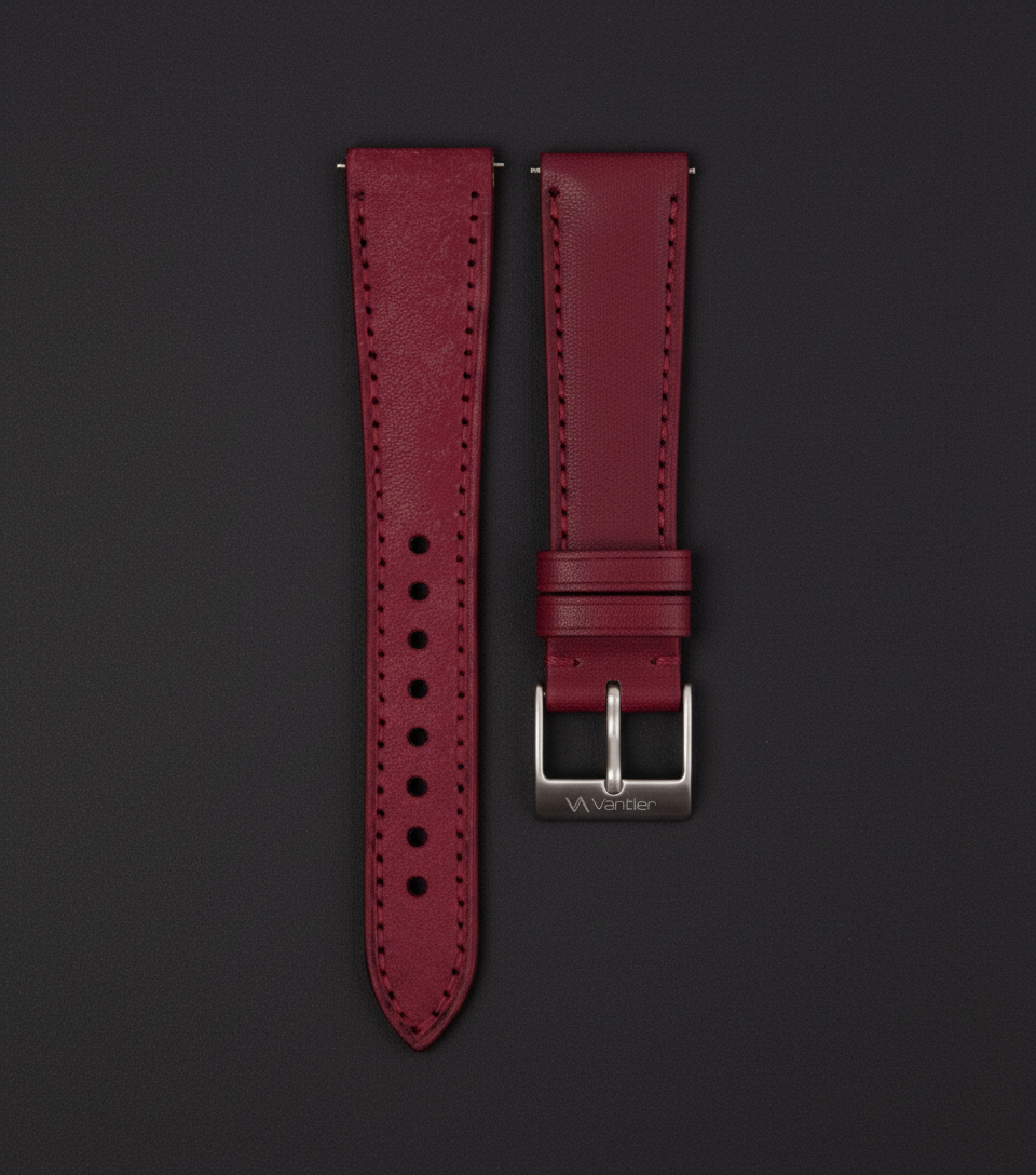 Tuscan Pueblo Crimson – Waxed Pueblo Red Strap